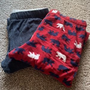 Women’s Pajama Pants Set Grey and Polar Bear Print